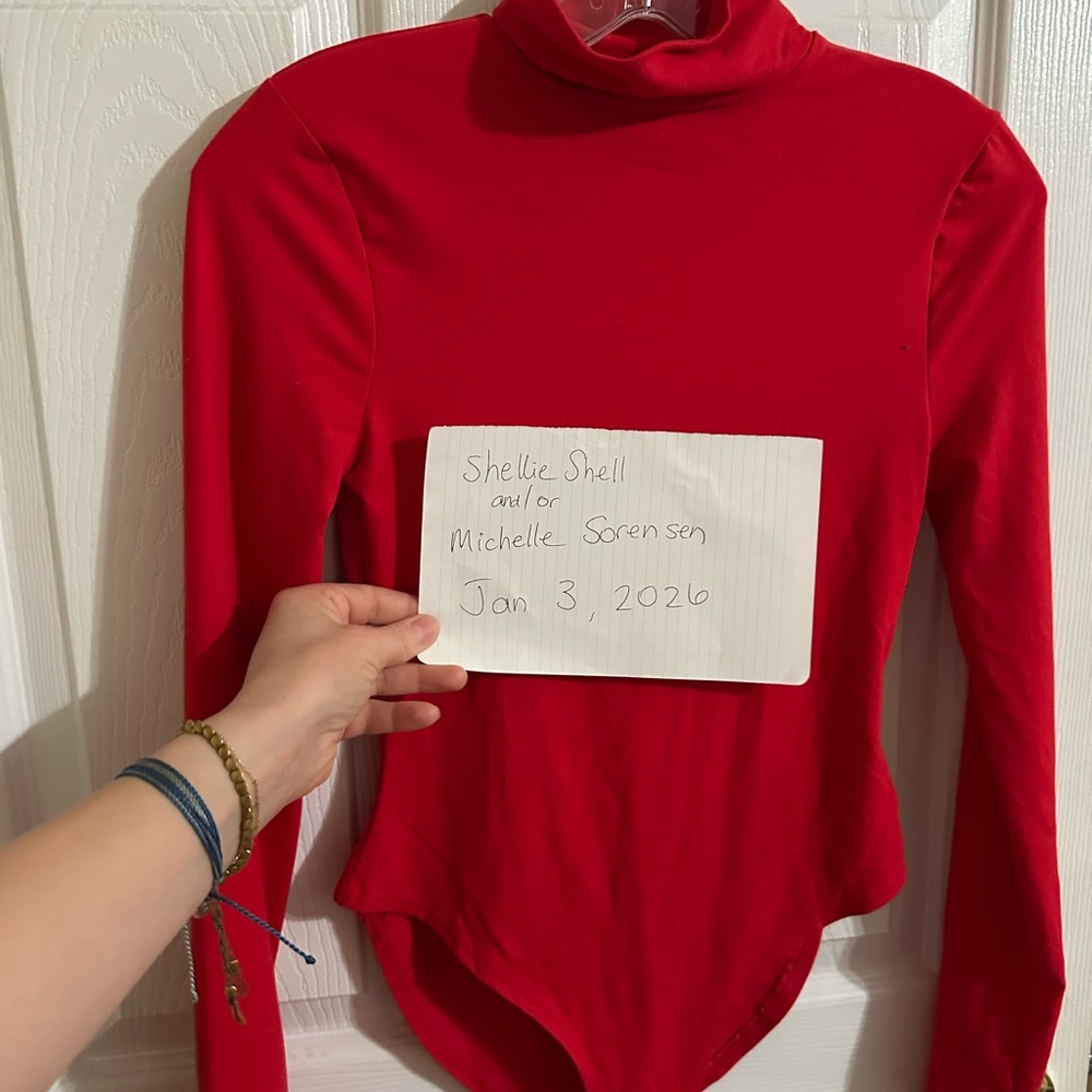 Zenana Outfitters Vibrant Red Turtleneck - Willow boutique